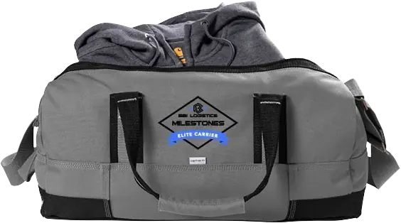 BBI Milestones branded duffle bag