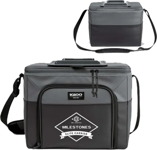 BBI Milestones branded cooler bag
